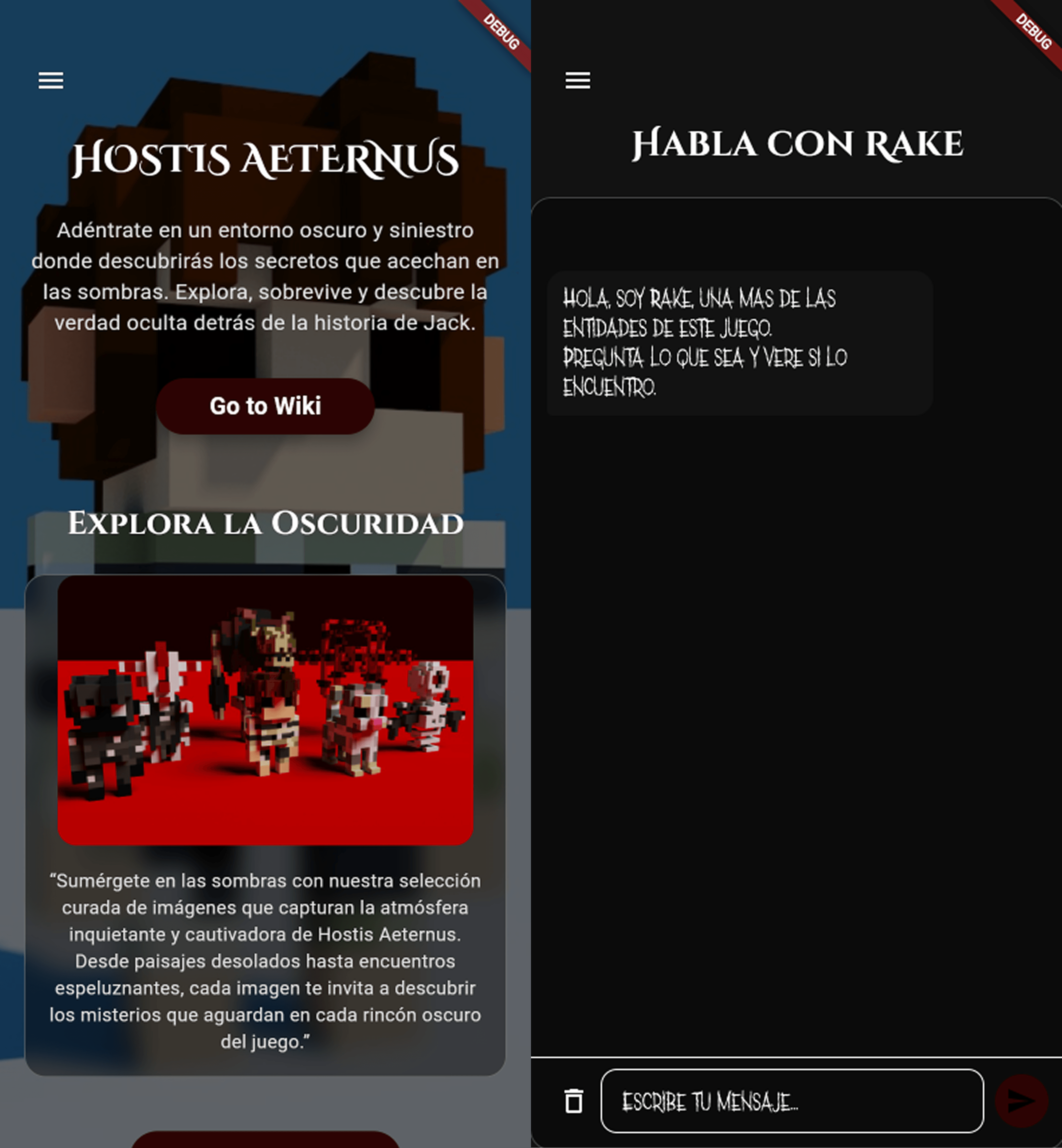 Main image of the Hostis Aeternus App project
