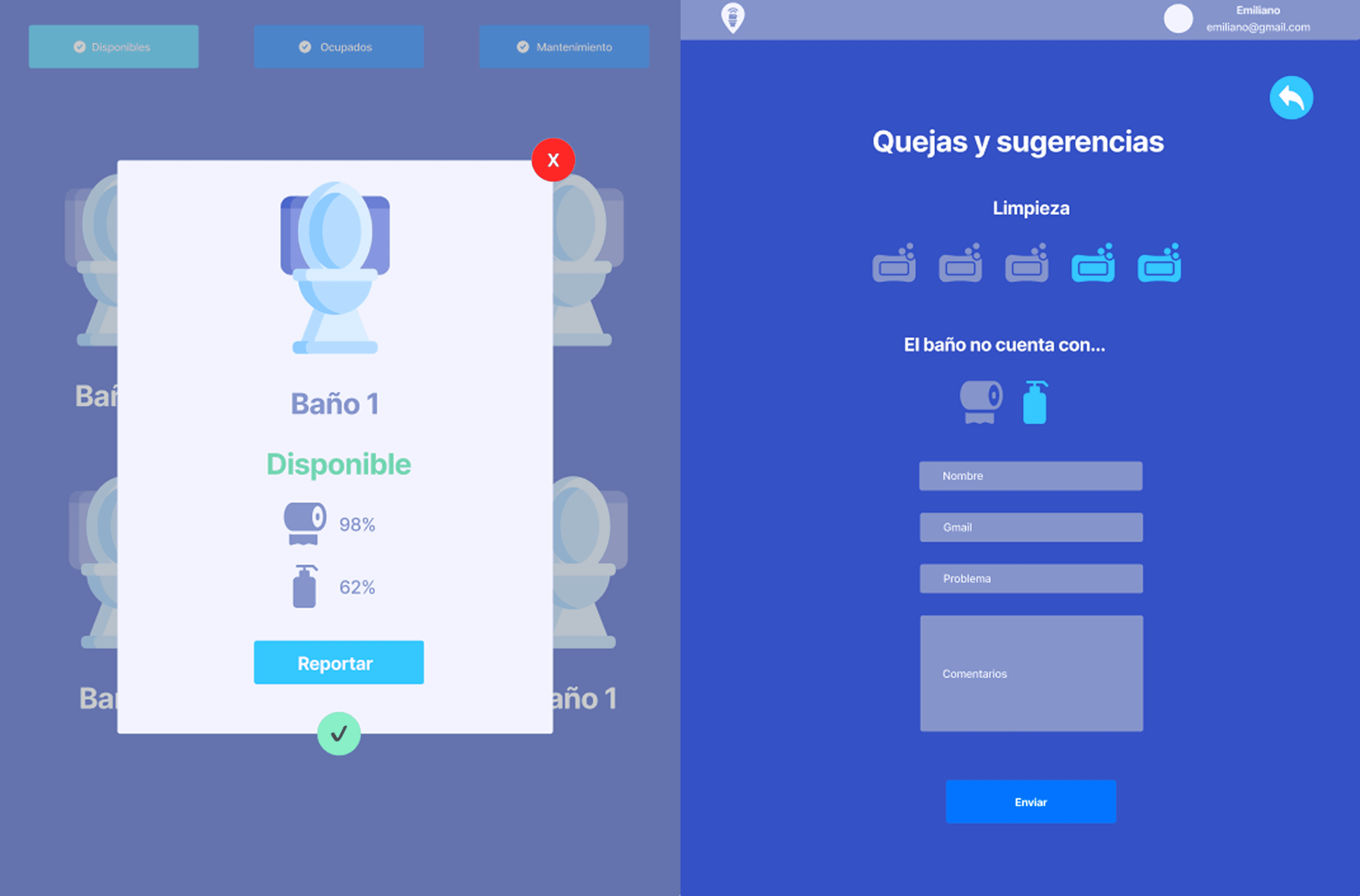 Preview of the Flush Finder project