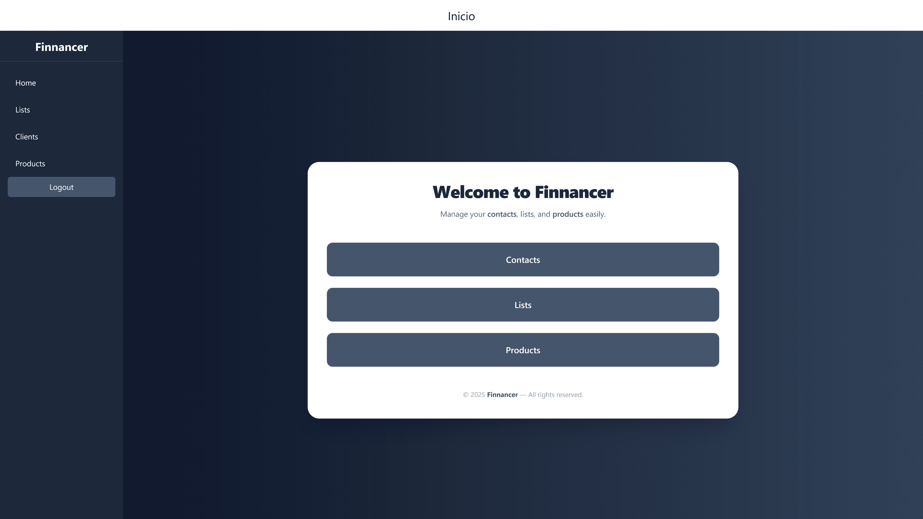 Preview of the Finnancer project