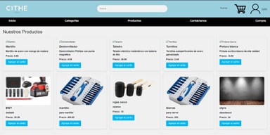 CYTHE products catalog