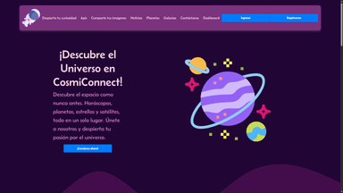 Main image of the Cosmic Connect project