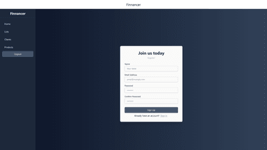 Finnancer login