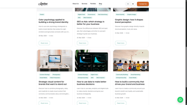 Monstruo Canela blog content page